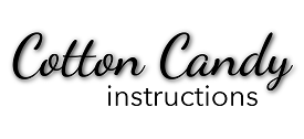 Download Cotton Candy Instructions