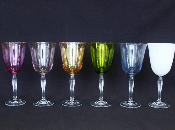 Colored Lido Goblets