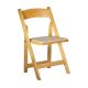 Natural Wood Folding Chair