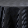 Black Satin Stripe