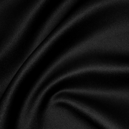 Black Matte Satin Rental Linen