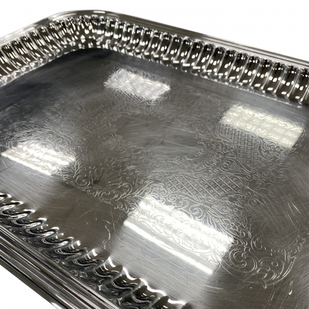20x14 Rectangle Stainless Galaxy Serving Tray