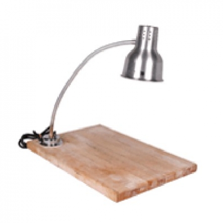 Carving Board With Heat Lamp, Stainless
