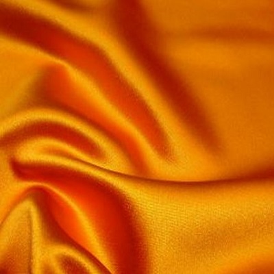 orange matte satin rental linen