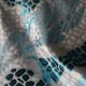 Turquoise Metallic Mosaic Linen Rentals