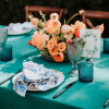Carousel Blue Vintage Goblet - Image 7