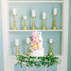 Gold Candle Sticks (3-piece) - Kate Elizabeth Photography