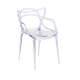 Sculpted Acrylic Stacking Chair