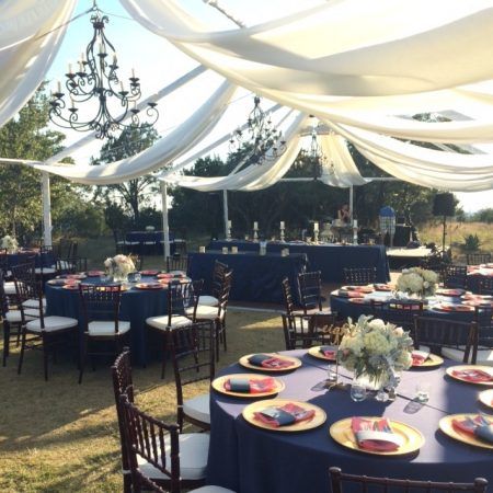 Ceiling & Tent Drapes Rentals | Premiere Events