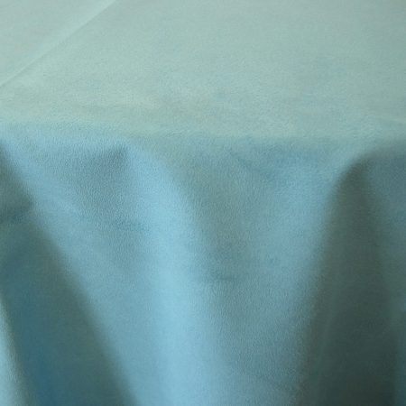 Turquoise Micro Suede Rental Linen