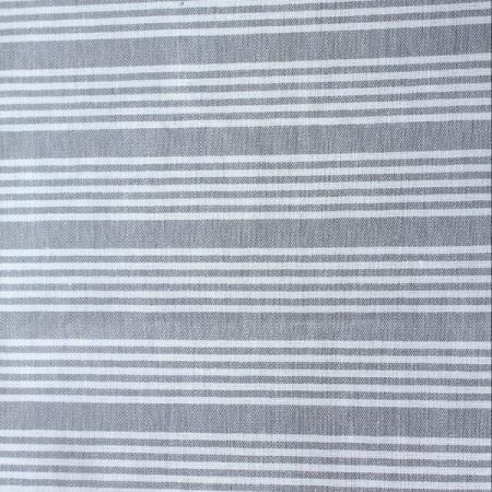 Grey Striped Bistro Napkin Rental
