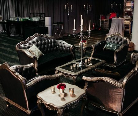 Pewter Versailles Lounge Furniture