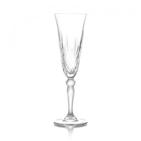 Melodia Crystal 5.5oz Champagne Flute Rentals