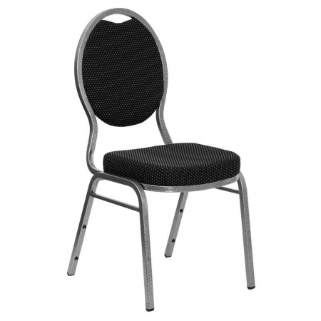 Black Padded Conference Chair