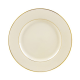 Ivory with Gold Rim China