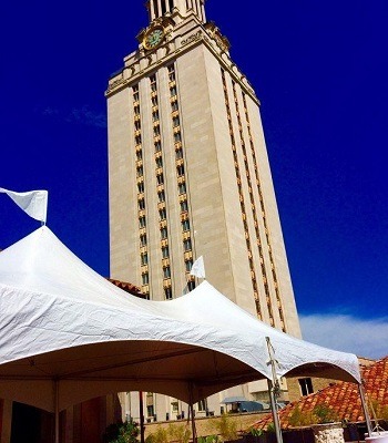 Festival Tent at UT Austin Campus