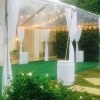 Clear Top Frame Tent with lighting