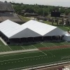 Two Gable End Structure Tents Side by side