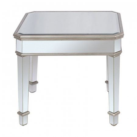 Mirror End Table
