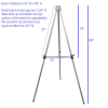 Quickfold Easel Dimensions