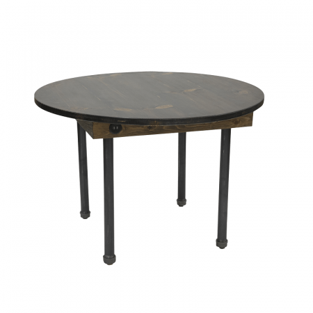 48" Round Manchester Farm Table with USB Port