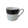 Black Banded Coffee Cup