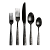 Black Brushed Lucca Flatware