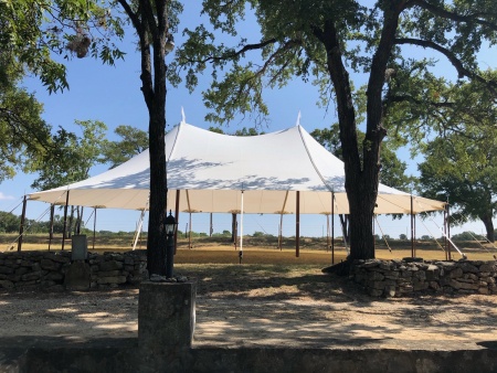 44' x 63' Tidewater Sail Cloth Tent Rental