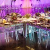 Mercury Mirror Tables + Ghost Chairs