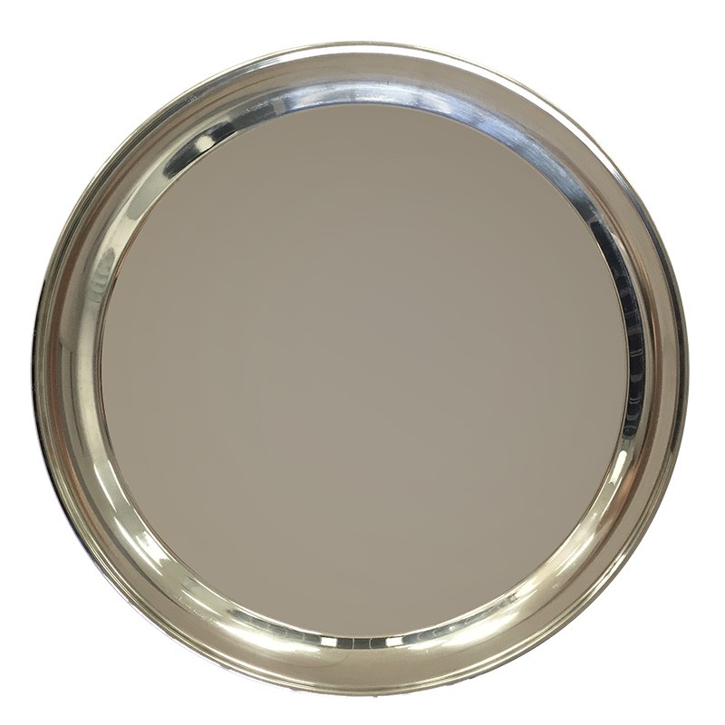 Round Stainless Serving Trays, Round Stainless Steel Tray