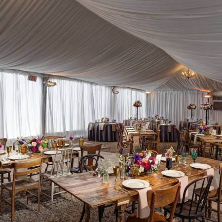 Tent Liner and Draping