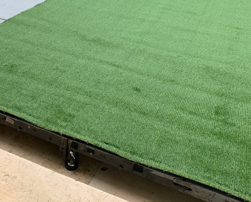 Green Astroturf for Stages