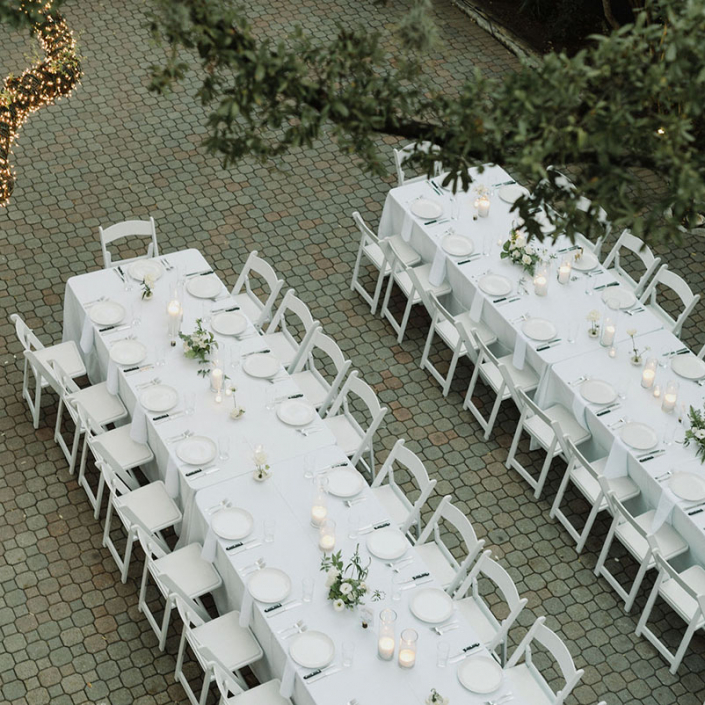 Rectangle Tables | Table Rentals | Premiere Events