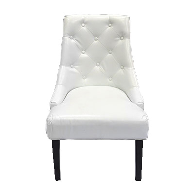 White Contempo Arm Chair