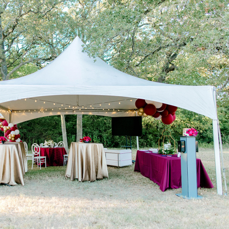 20x20 Festival Tent - Rebecca Griffith Photography