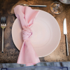 Light Pink Cottonique, Heirloom Blush Dinner Plate