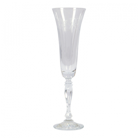 Gatsby Etched 4oz Champagne Flute