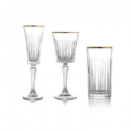 Timeless Gold Glassware Collection