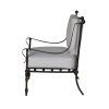 Wrought Iron Solarium Chair Side