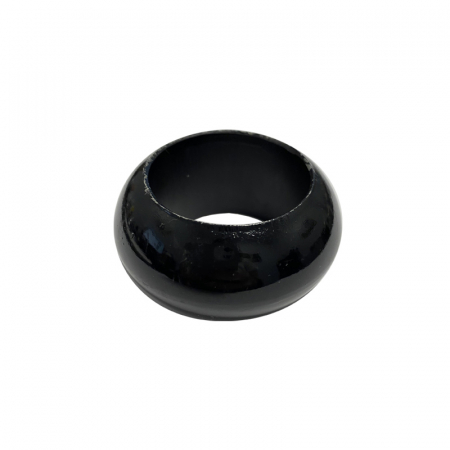 Black Curved Napkin Ring