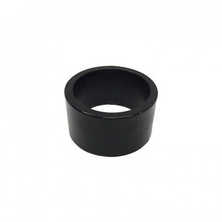 Black Straight Edged Napkin Ring