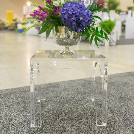 Lucite Arched End Table Rentals