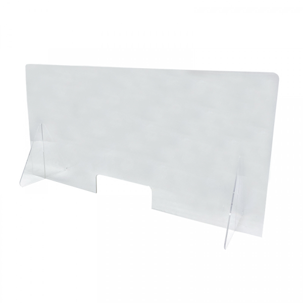 Clear Acrylic Divider with Passthrough (47.5" x 23.5") Event Rentals
