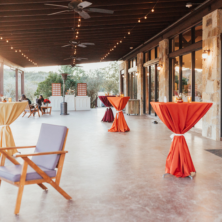 Terra Cotta Economy Linen Rentals Premiere Events