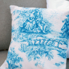 Blue Pastorale Pillow Cover