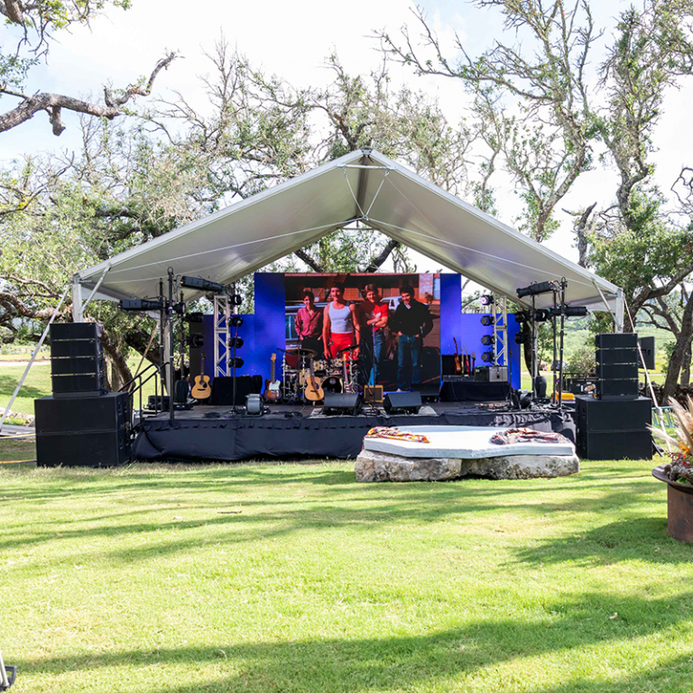 Shell Tent Event Show Band Shell Tents Rentals | Premiere Events