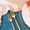 Capri Brushed Gold Flatware