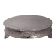 18″ Round Silver Cake Stand