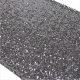 Charcoal Sequin Table Runner