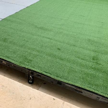 Green Astroturf for Stages